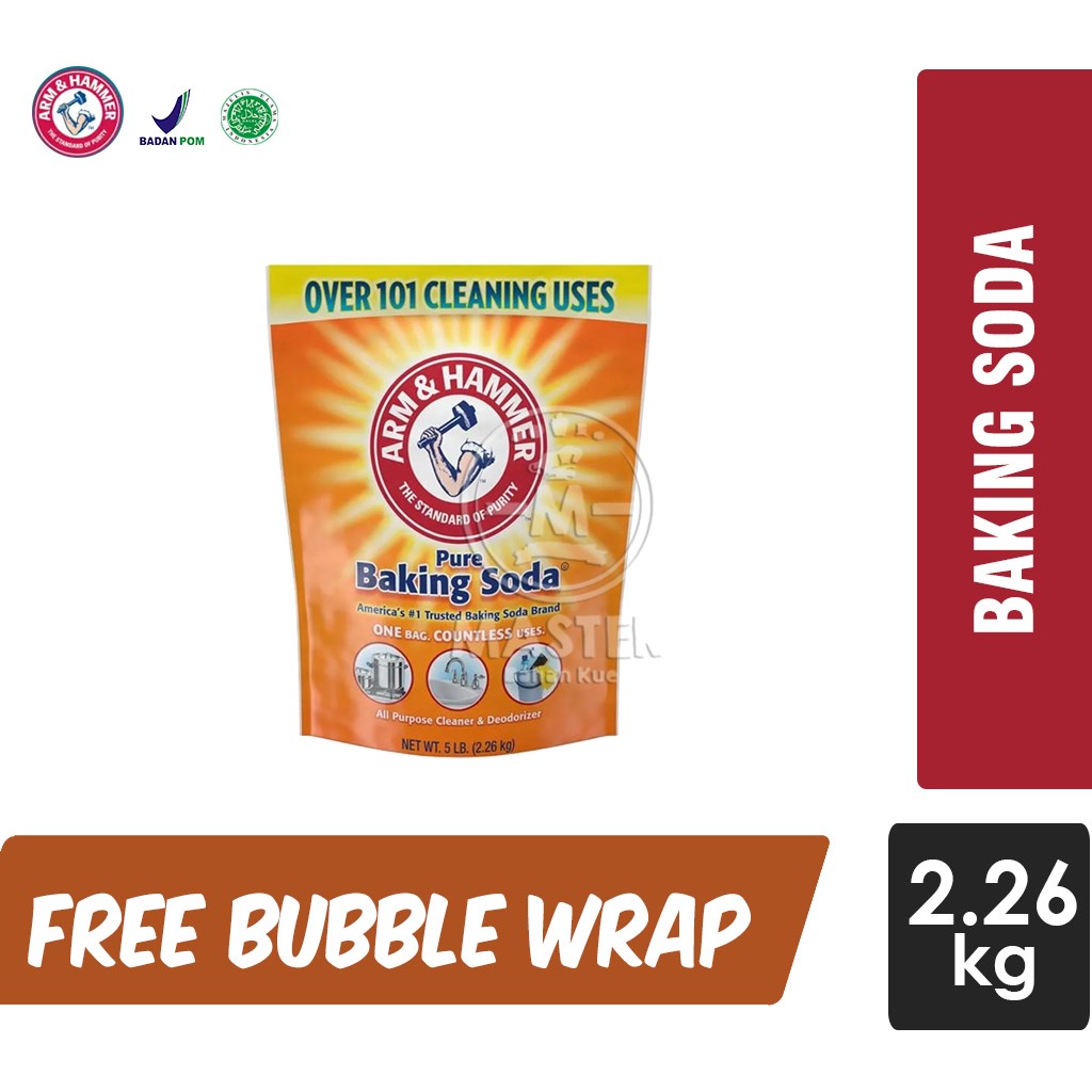 

Baking Soda / Soda Kue Arm and Hammer USA [2.26kg]