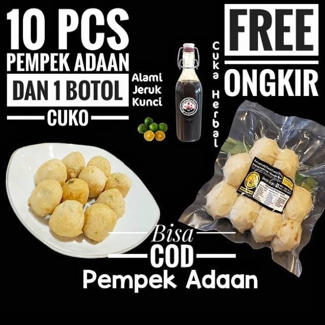 

Pempek Palembang Paket Adaan isi 10 Empek Empek Palembang FROZEN MPEK2 MPEKMPEK Khas Palembang