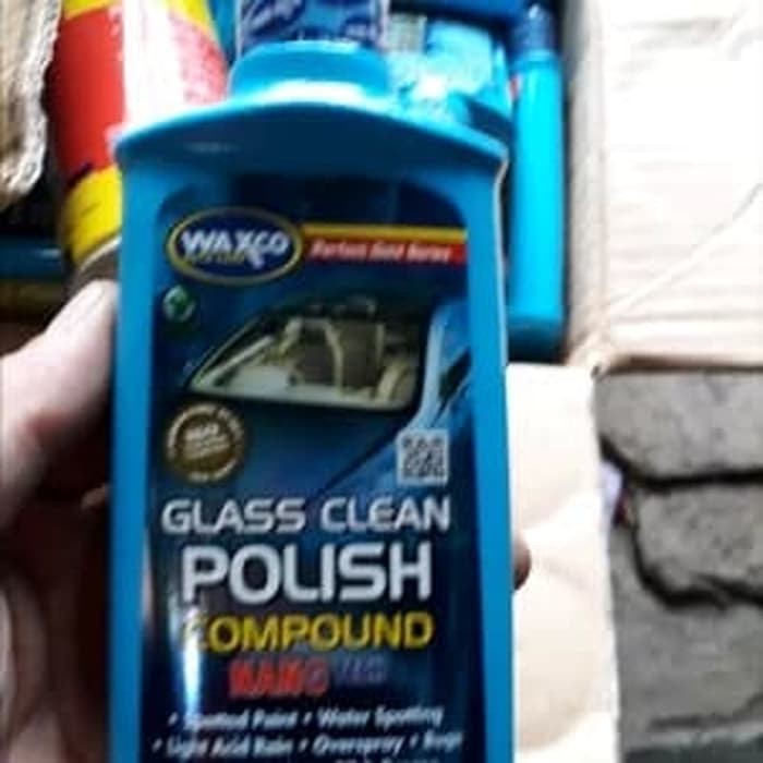 Pembersih Kompon Coumpond Kaca Mobil Bagus Waxco