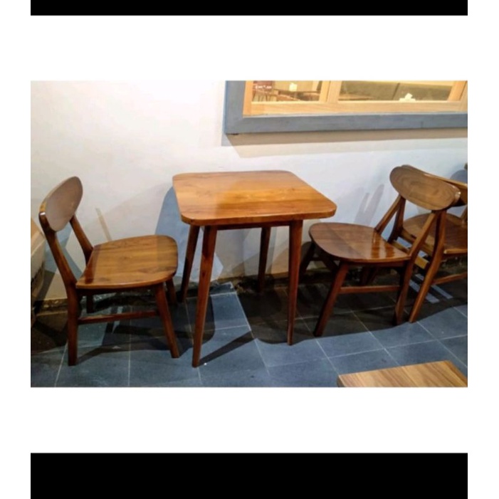 MEJA KURSI CAFE JATI JEPARA MEJA KURSI CAFE MURAH MEJA CAFE JATI JEPARA KURSI CAFE JATI JEPARA