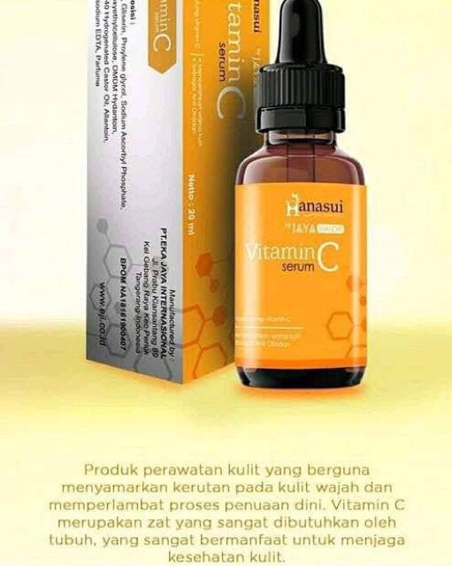 ✿ELYSABETHME✿ ⓗⓐⓝⓐⓢⓤⓘ Serum c hanasui collagen kuning untuk memperbaiki skin  barrier mencerahkan kulit