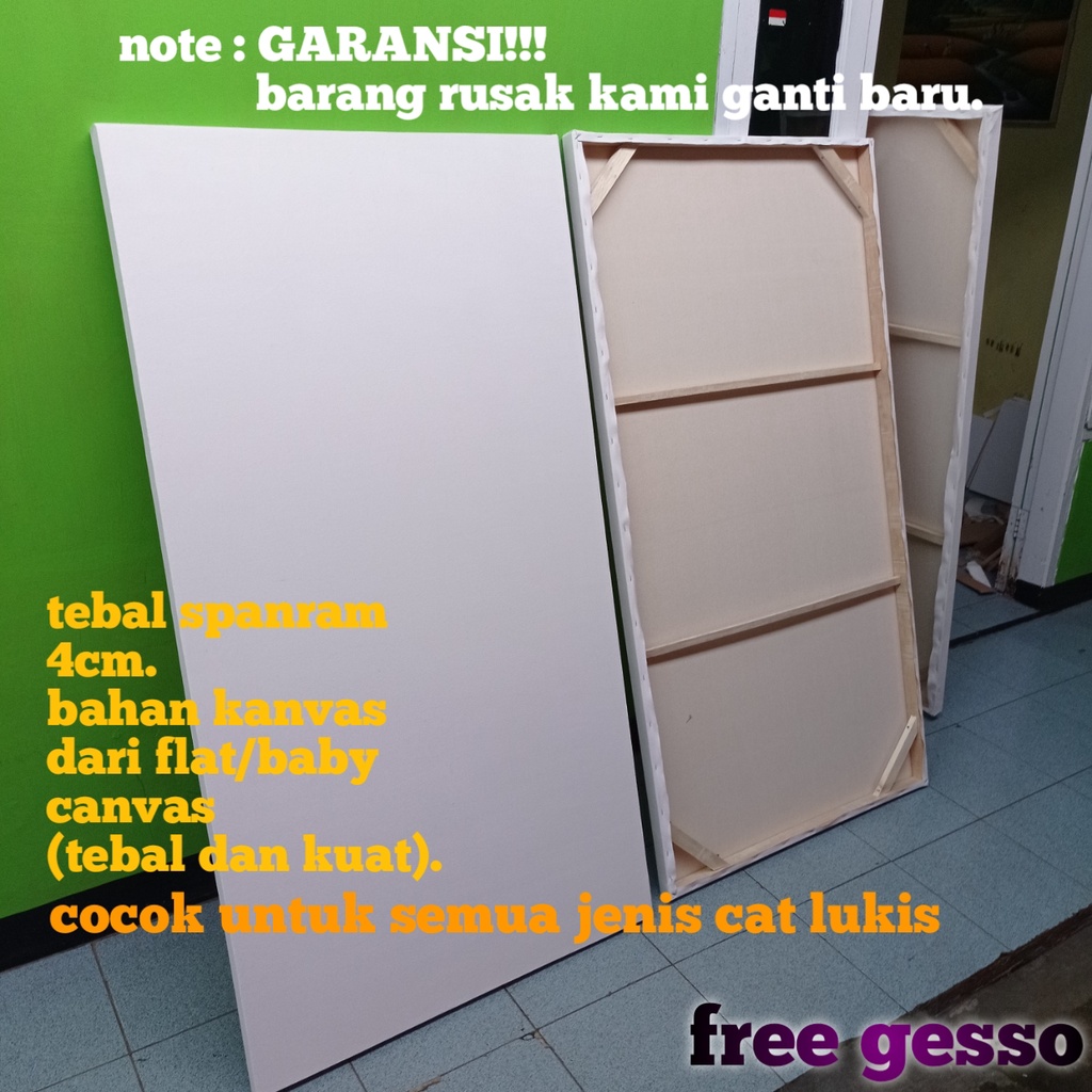 

kanvas lukis besar 70x190cm canvas lukis big jumbo 190x70cm