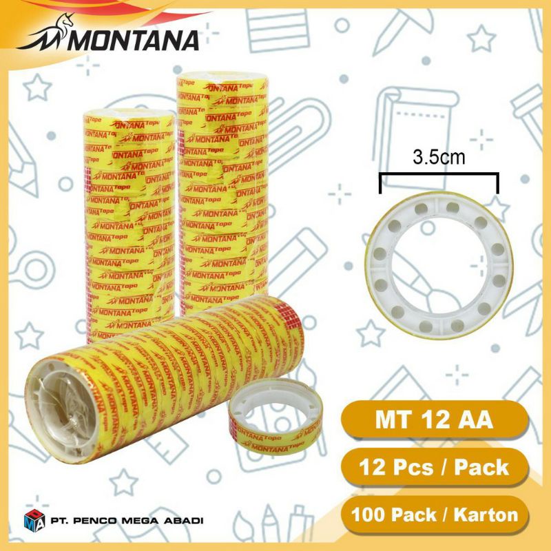 

12pcs isolasi montana