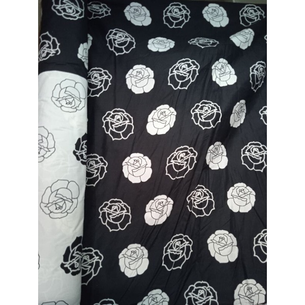 kain sprei meteran lebar 240cm harga 1m