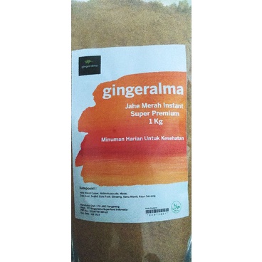 

JAHE MERAH INSTANT SUPER PREMIUM 1Kg