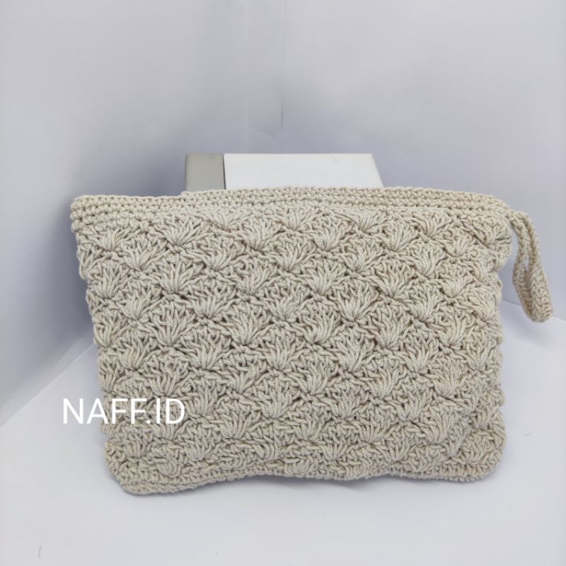 NAFF.ID-Dompet Rajut Handmade Khalida|Souvenir murah|Tempat Kosmetik