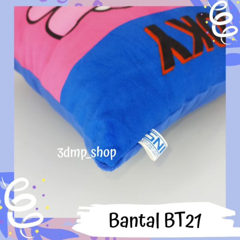 Bantal BT21 Tata Chimmy Cooky