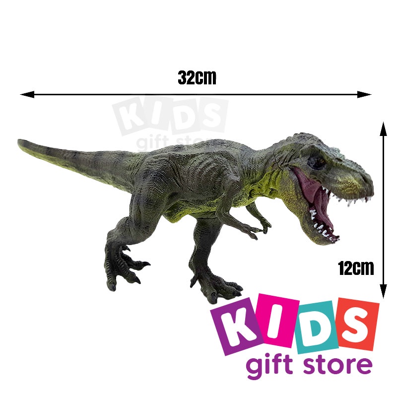 Jual Dinosaurs Tyrannosaurus Rex Hijau Figure Mainan Dinosaurus Shopee Indonesia 1372