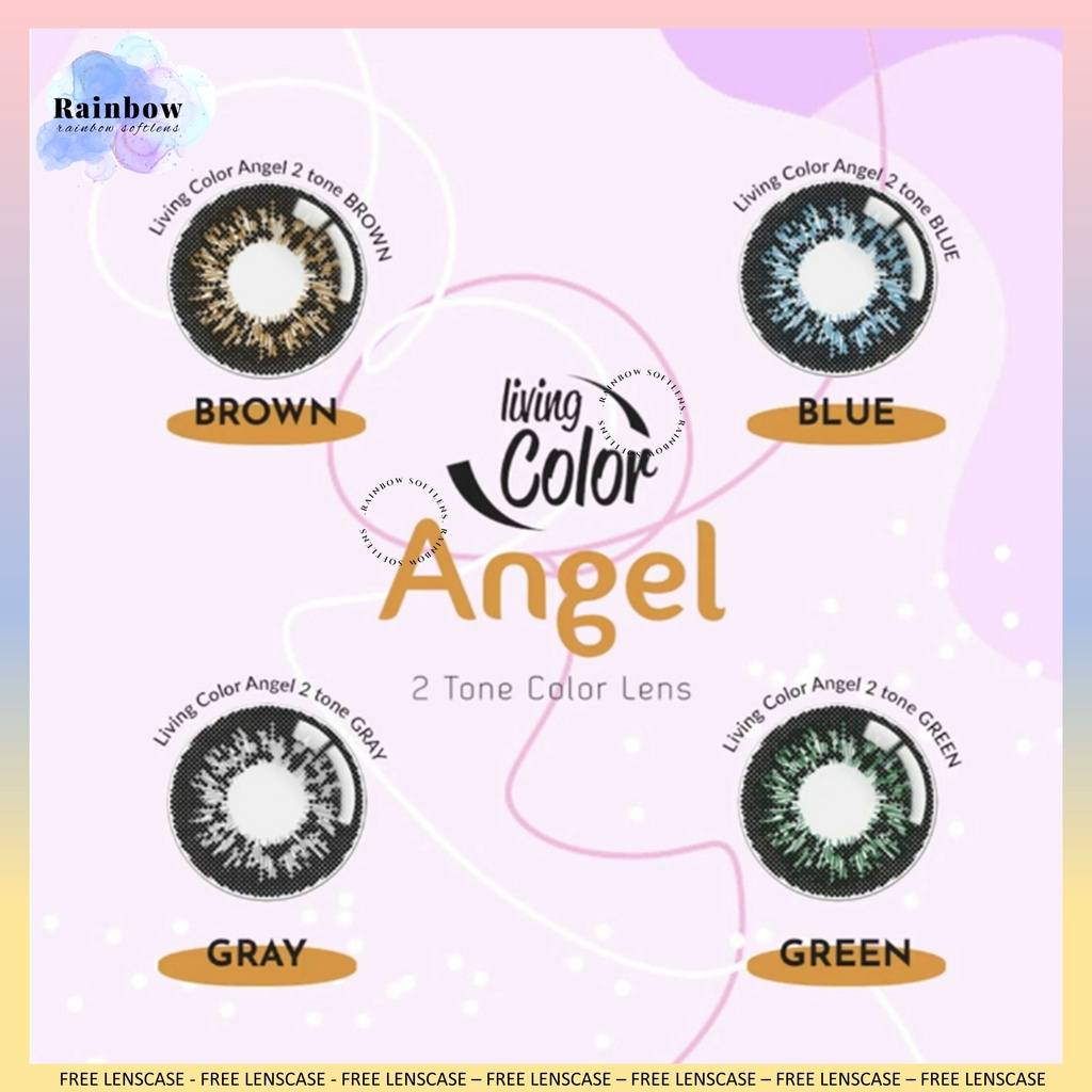 [COD] SOFTLENS LIVING COLOR ANGEL NORMAL BY IRISLAB DIAMETER 14.4MM