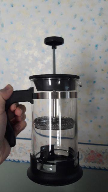 Coffee / Tea French Press 0.4 L, Peralatan Kopi Dan Teh Pembuat Kopi/ Teh Up1009