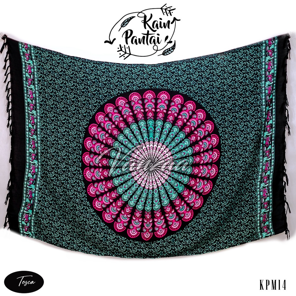 KAIN PANTAI | Kain LUKIS Cantik | mt26