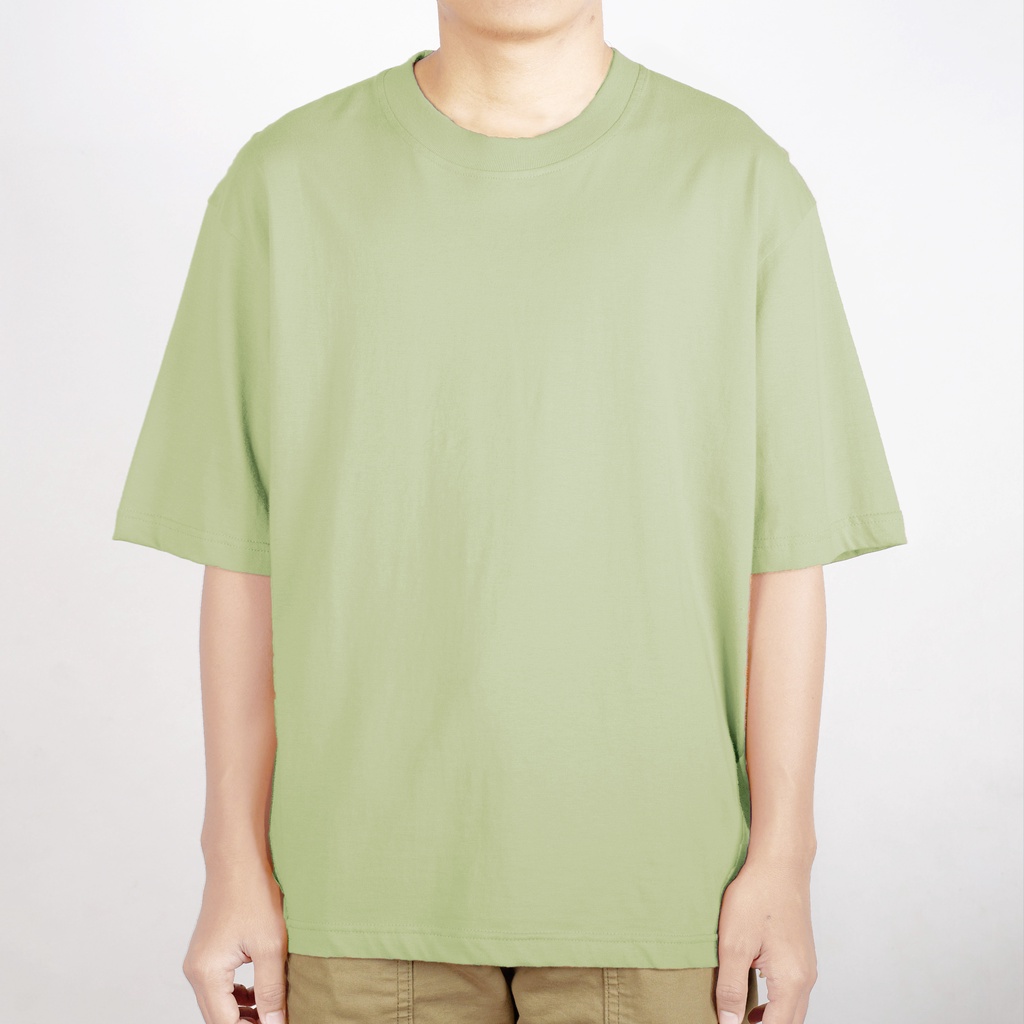 OVERSIZE TEES OLIVE GREEN