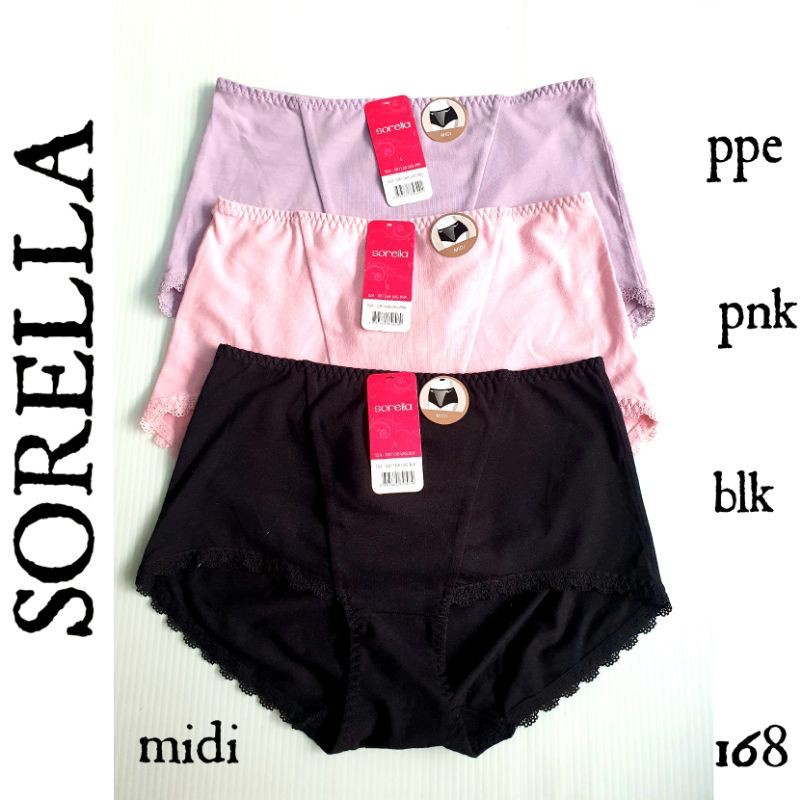CELANA DALAM / CD WANITA SORELLA 168 - Model Midi