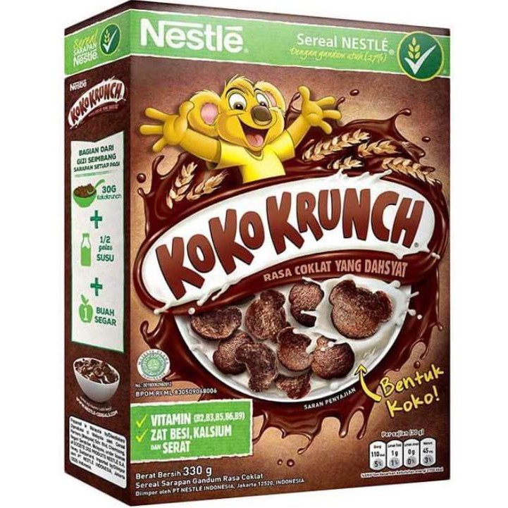 

Gandum Sereal | Nestle Koko Krunch Sereal 330