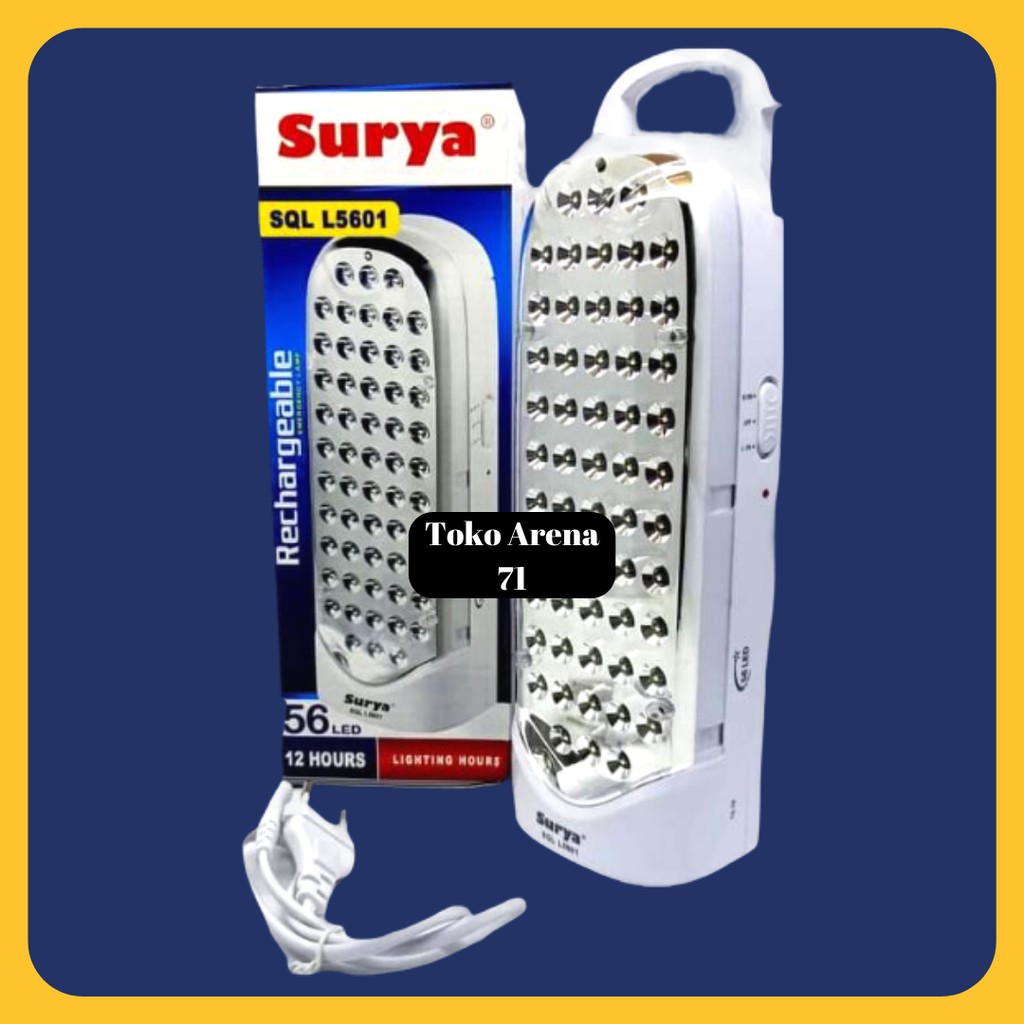 Lampu Emergency Surya SQL L5601 Lampu Darurat Surya L 5601