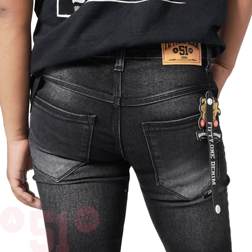 (COD) FIFTY ONE / CELANA JEANS PANJANG PRIA SLIMFIT / CELANA PANJANG ORIGINAL / CELANA PANJANG PRIA