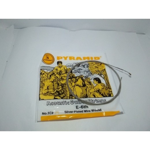 Senar Gitar Satuan No 6 Folk Guitar Strings Pyramid