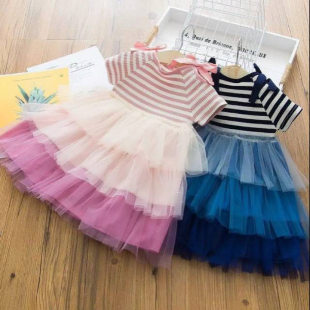 Dress anak Perempuan/ Ombre Dress
