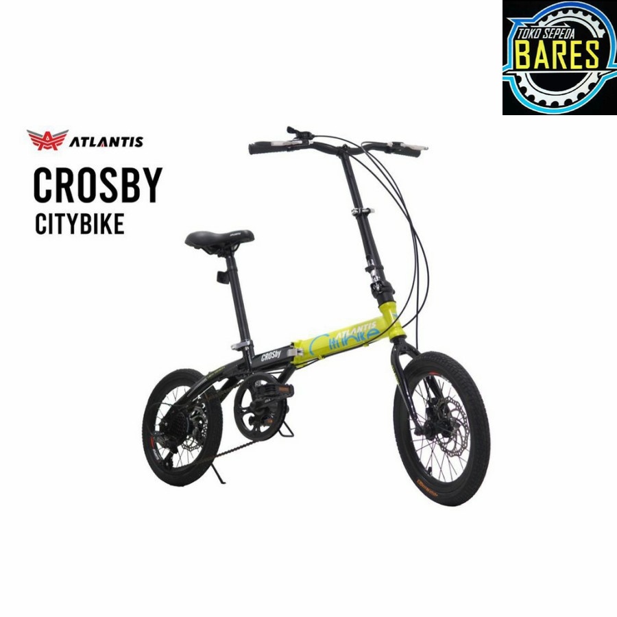 Sepeda Lipat 16 / 20 Atlantis Crosby City Bike