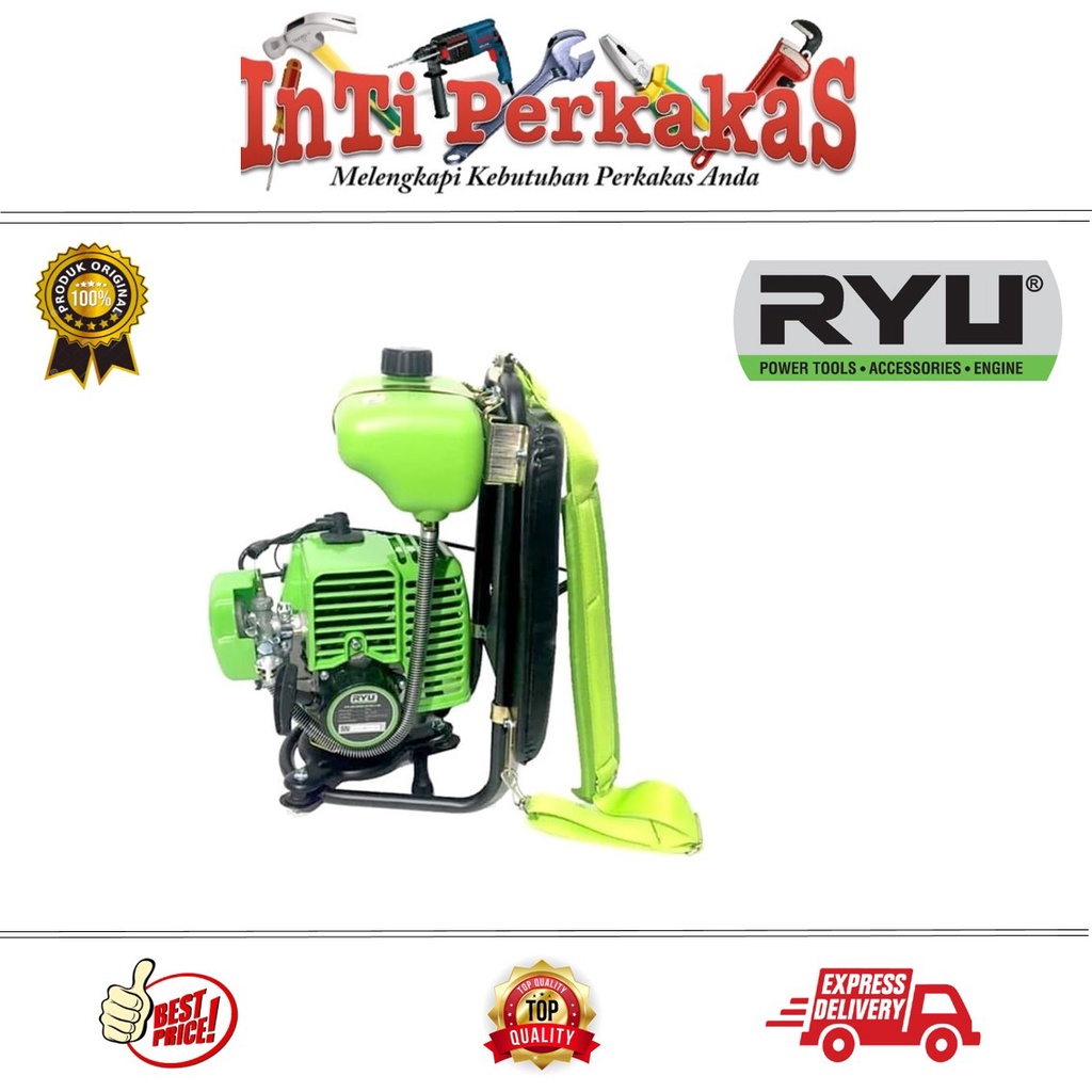 MESIN POTONG RUMPUT GENDONG BENSIN BRUSH CUTTER RBC2T ALAT PERTUKANGAN MESIN POTONG RUMPUT RYU