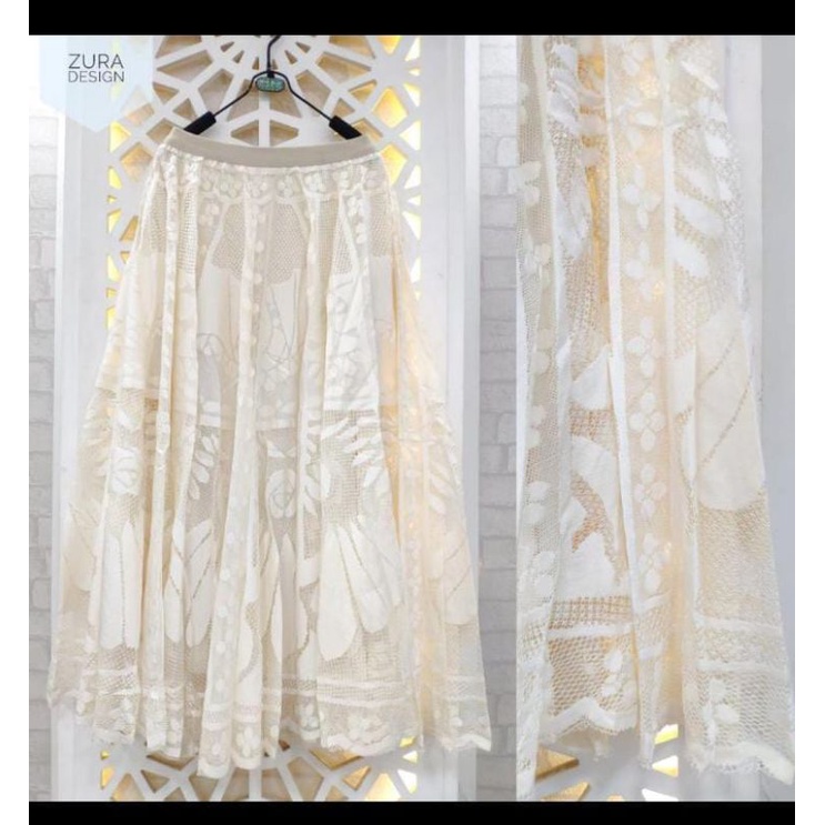 rok tutu brukat import