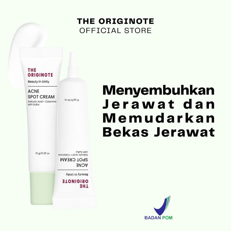 The Originote Acne Spot Cream Salicylic acid+ Calamine + sulfur