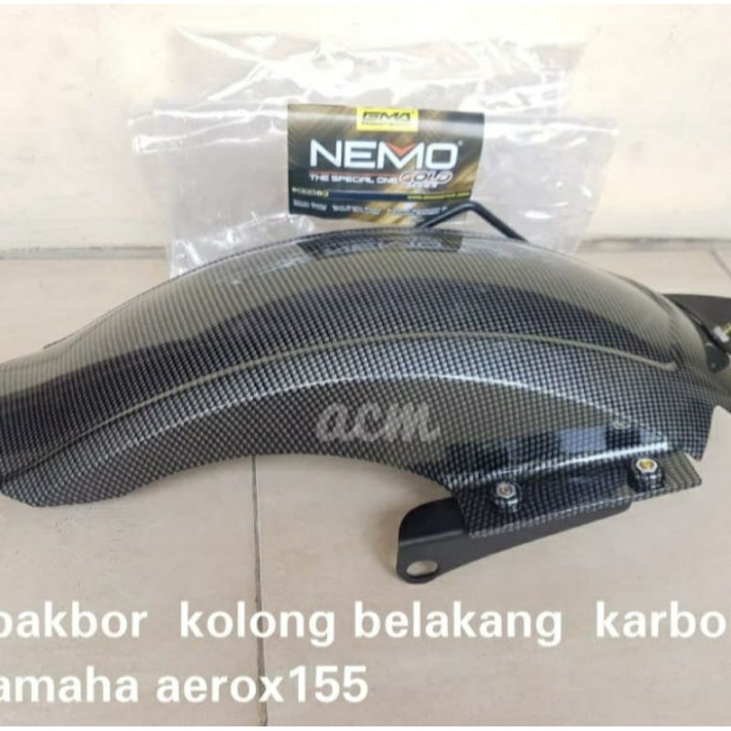 Hugger Spakbor Kolong Carbon Aerox 155 Nemo