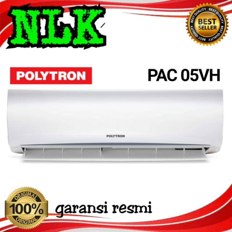 AC POLYTRON 1/2 pk PAC 5 VH AC POLYTRON 0.5 pk PAC 5VH AC POLYTRON PAC 5 VH + pasang instalasi