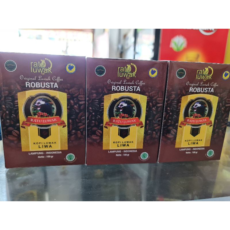 

Ratu Luwak KOPI LUWAK TERNENAK 100% LAMPUNG