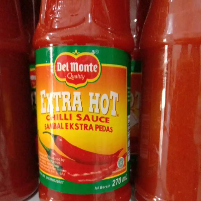 

Delmonte saos sambal extrahot 270 ml