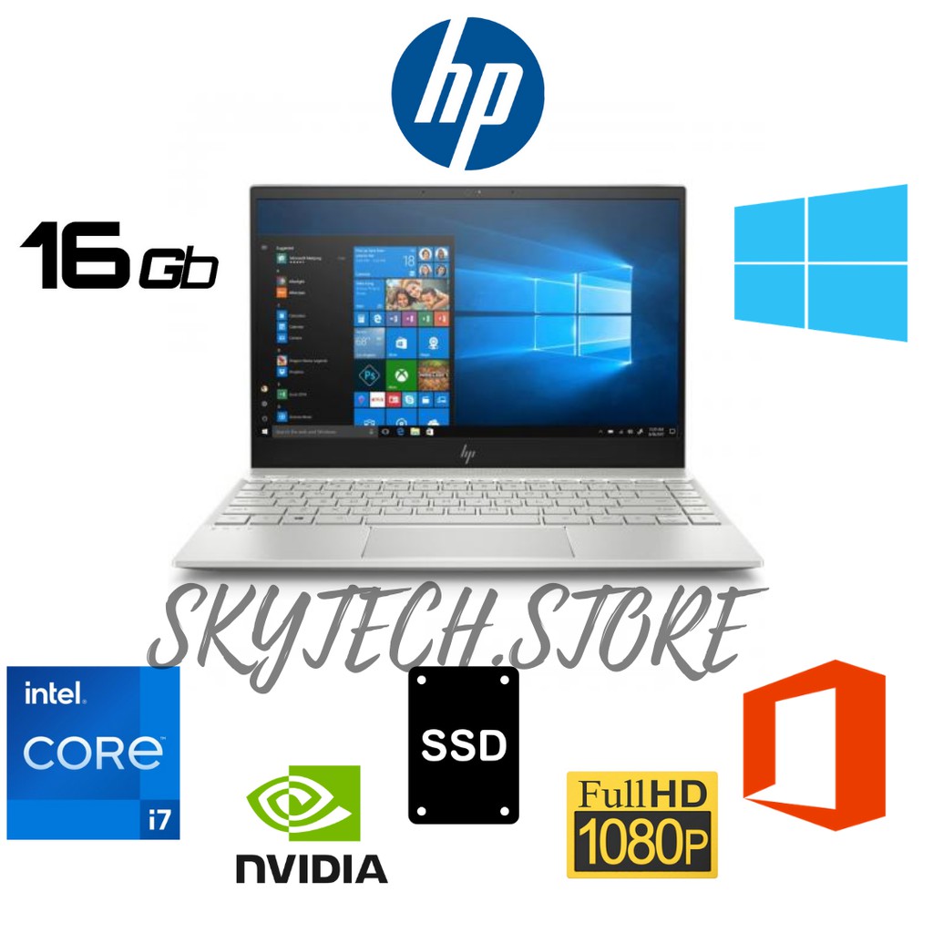 HP ENVY 13 BA1032T| INTEL CORE i7 1165G7|RAM16GB|SSD512GB|NVIDIA MX450|13,3FHD IPS Touchscreen