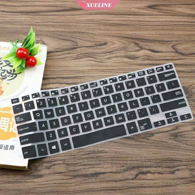 Cover Pelindung Keyboard Bahan Silikon Ultra Tipis Tahan Debu Untuk Asus Vivobook S14 Ux461 E406S 14 Inch