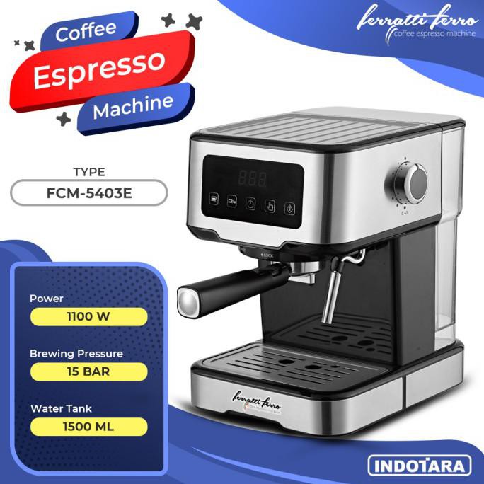 Ferratti Ferro FCM5403E Mesin Kopi Espresso