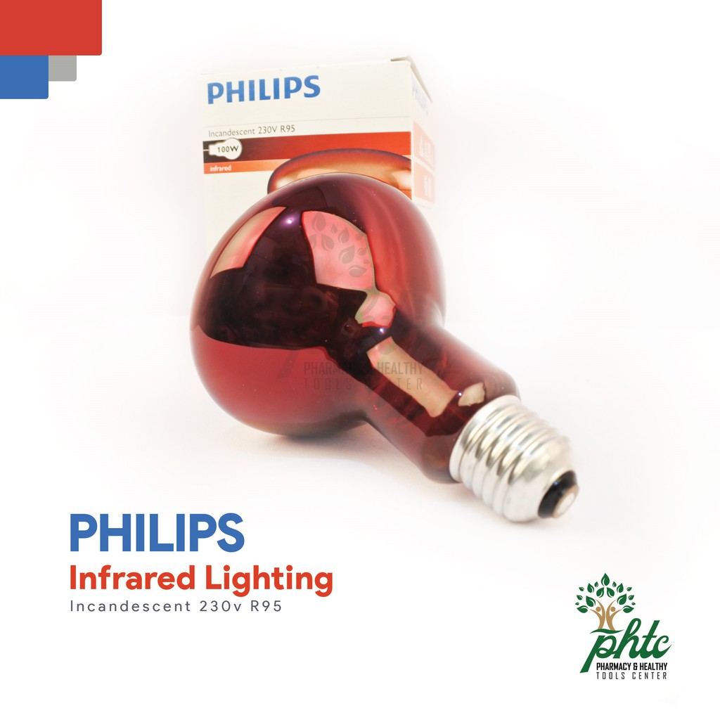 PHILIPS Lampu Bohlam Infrared 100 watt Untuk Beurer IL11