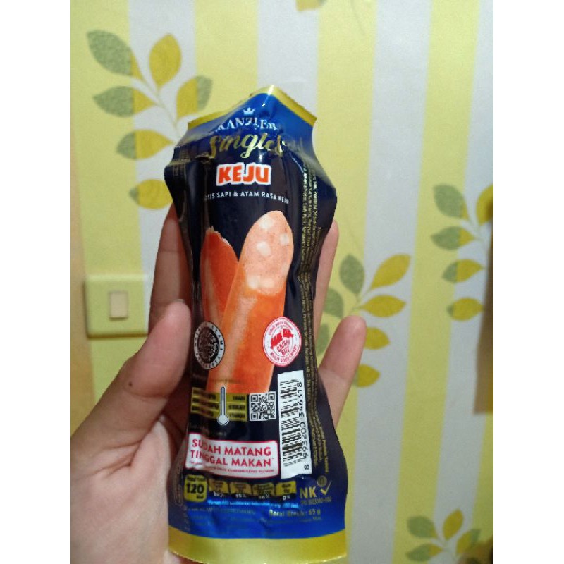 

SOSIS KANZLER KEJU (free buble wrap)