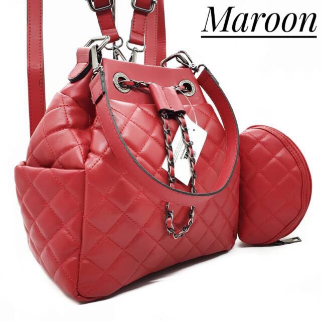 Tas Ransel serut chanel 3in1