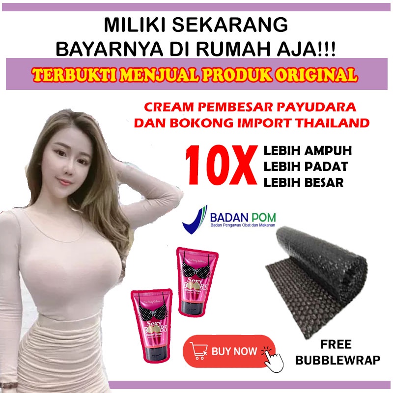 Pembesar Payudara Pengencang Payudara Cream Payudara Bpom Pengencang Bokong Pembesar Bokong COD Baya