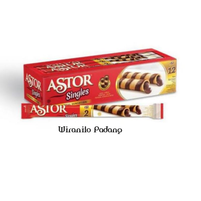 

Astor Singles isi 12 Pcs 14 gr - Wiranilo Padang