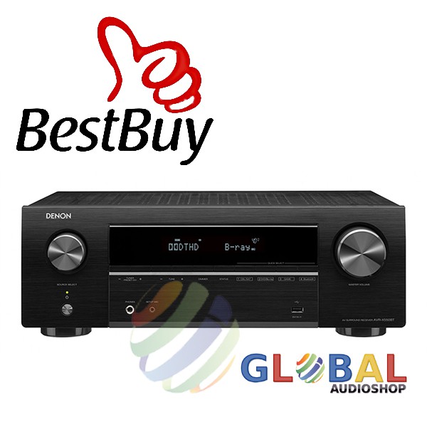 Denon Avr X550bt 5 2 Channel Av Receiver Shopee Indonesia