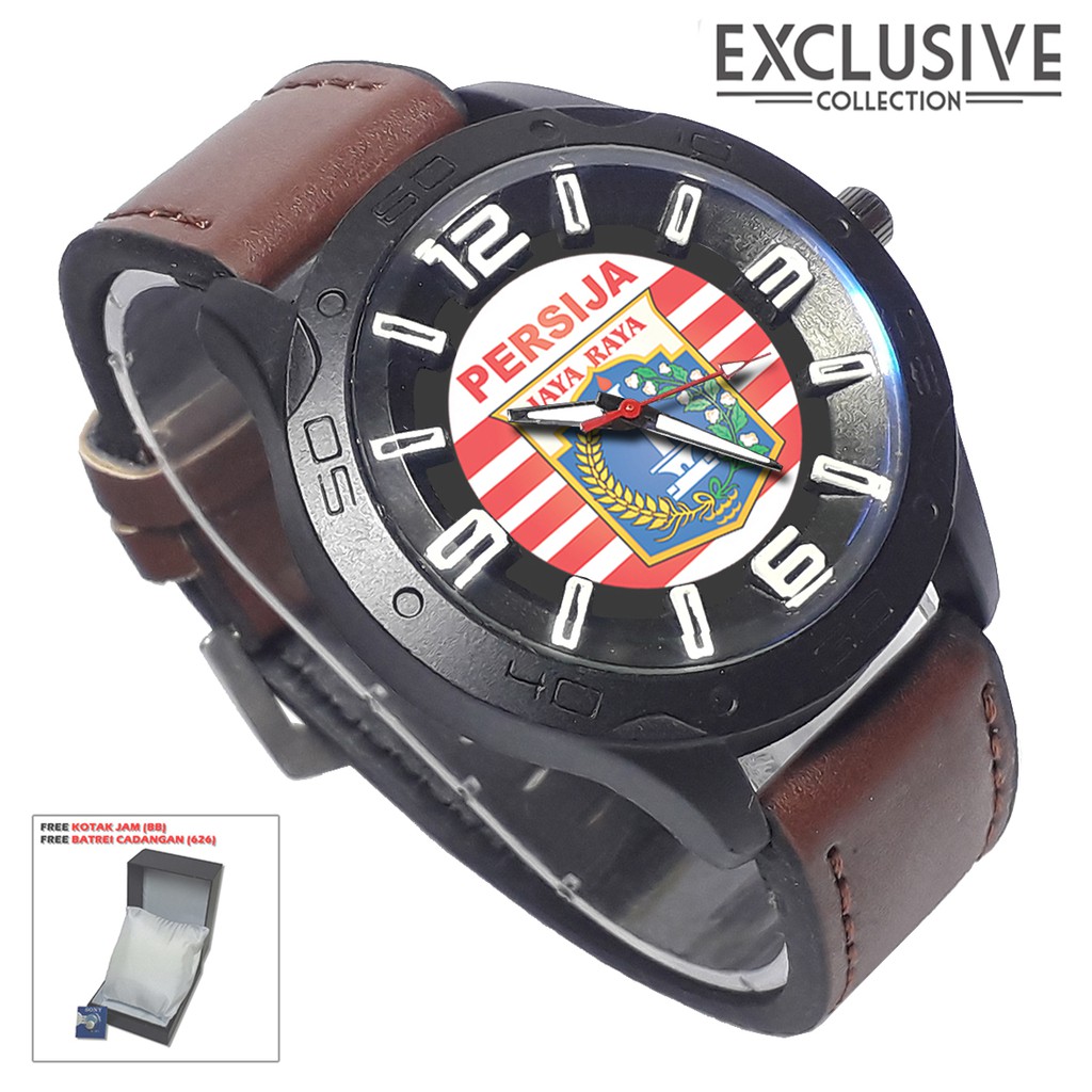 Jam tangan PERSIJA Kalep Coklat (Exclusive)