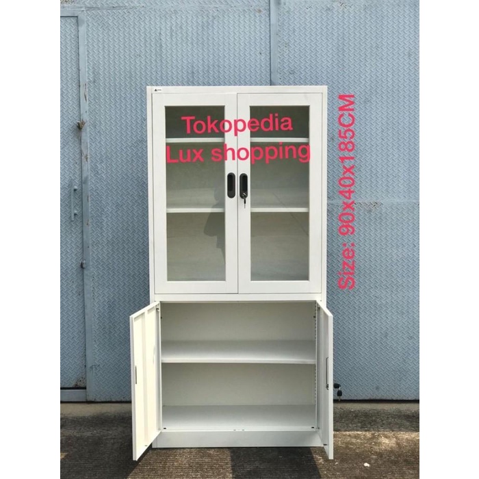 

Cabinet | Lemari Arsip Besi Putih Swing