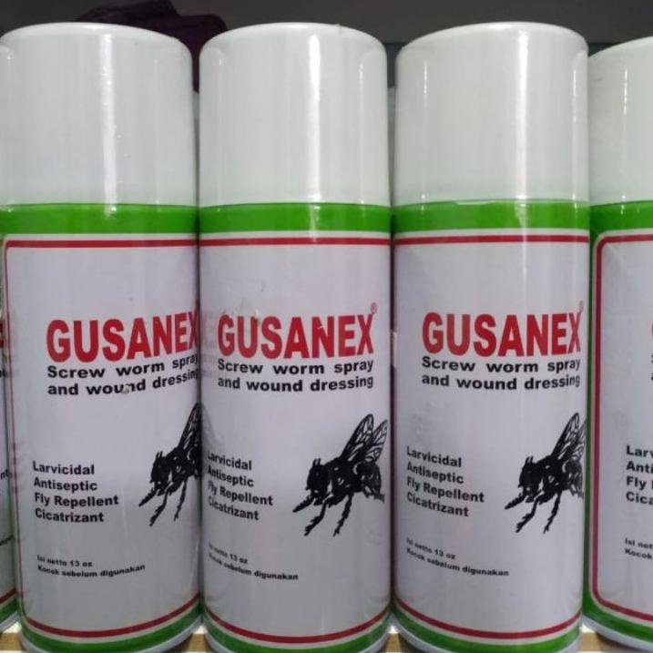 Paling Disukai.. Gusanex Spray Original Gusanex Spray Obat Hewan Sapi Luka Anti Lalat Anti Septic Ka