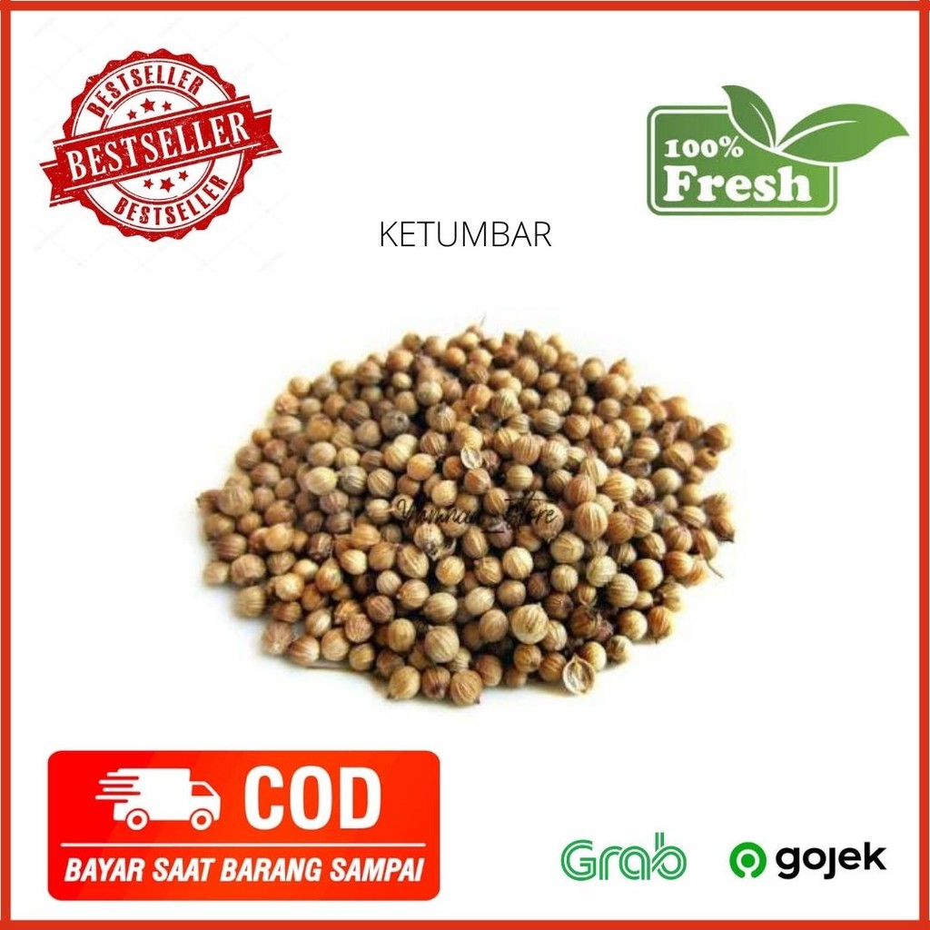 

Ketumbar Bumbu Dapur Sayuran Segar Murah Fresh Jakarta 250 Gram