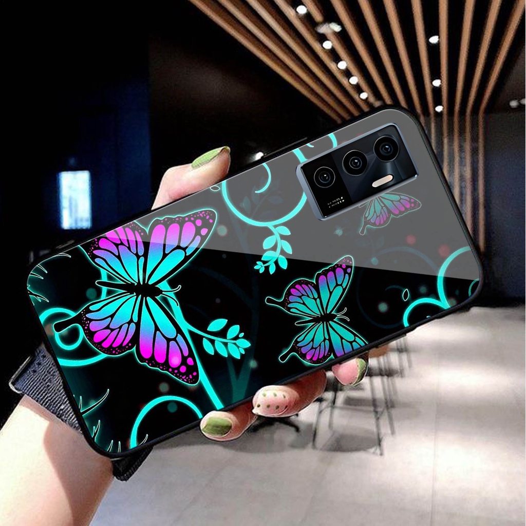 SoftCase Kaca Vivo V23E, CASE HP Vivo V23E, SOTFCASE GLASS Vivo V23E, CASE KEREN Vivo V23E [H23]