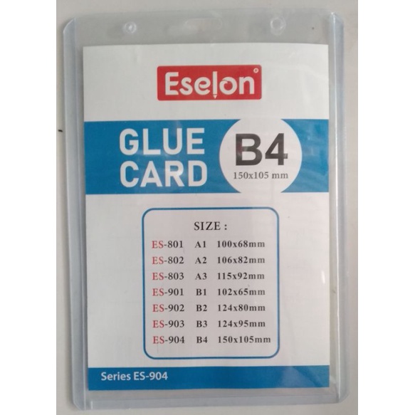 

ID Card B4 - Name Tag - Card Holder B4 155mm x 106mm