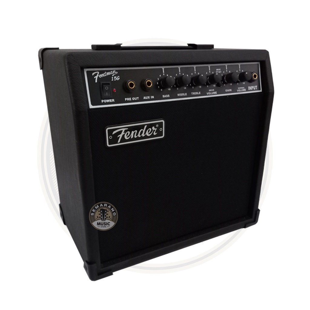 Ampli Gitar Bass Keyboard Speaker 8&quot; inch Amplifier Gitar Clean dan Distorsi Effect Amply Gitar Termurah Berkualitas