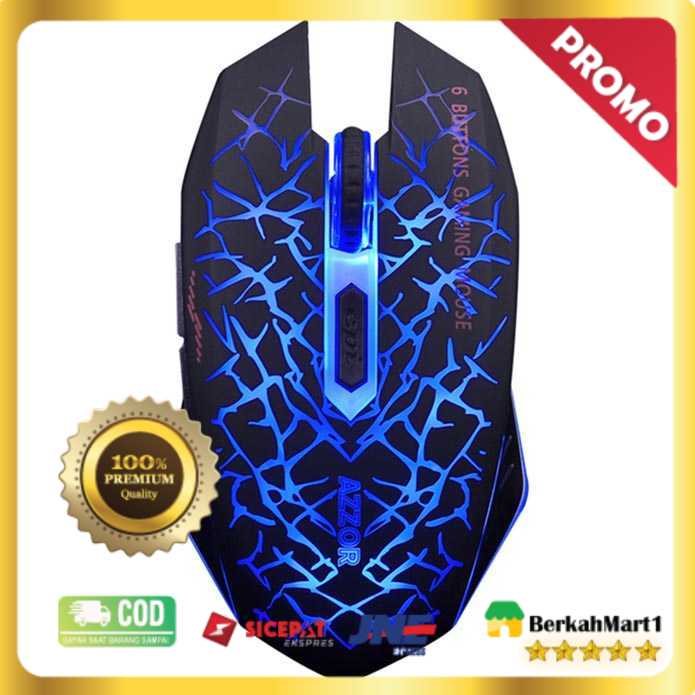 Mouse  Wireless Gaming Mouse Silent 2400 DPI - M6