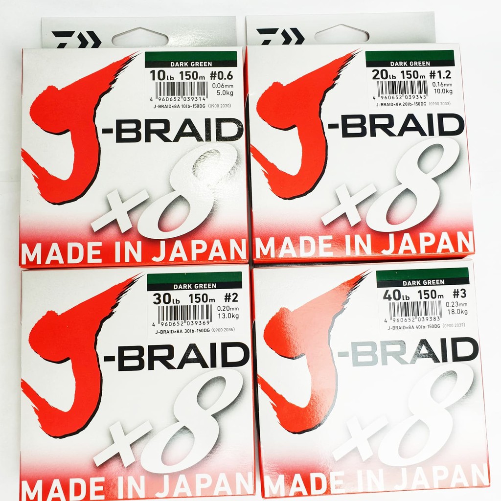 PE Daiwa J Braid X8