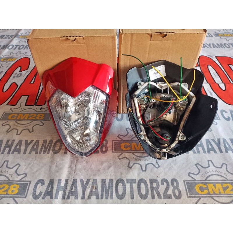 Termurah Body Motor Promo  Batok Kepala Lampu Depan Suzuki Satria Fu raider Lama Satria Fu Thailand 