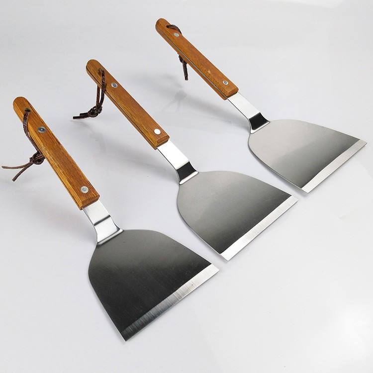 Spatula Teppanyaki / Spatula Martabak / Spatula Pizza Stainless Steel